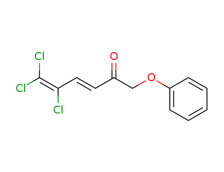 1,1,2-Trichlor-6-phenoxy-hexa-1,3-dien-5-on