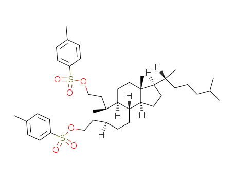 2,3-Bis-(p-toluolsulfonyloxy)-2,3-secocholestan
