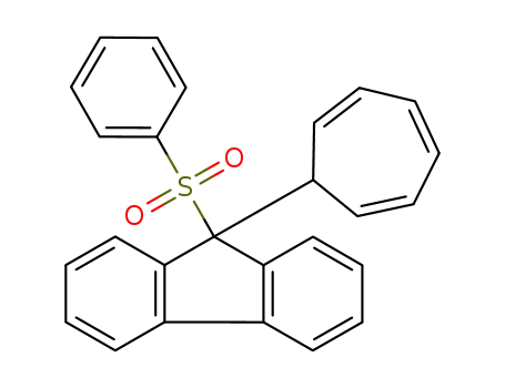 9-(7-cycloheptatrienyl)-9-(phenylsulfonyl)fluorene