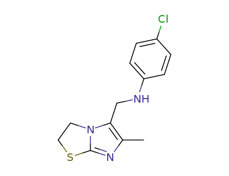 N-(2,3-Dihydro-6-methylimidazo<2,1-b>thiazol-5-ylmethyl)-N-(p-chlorophenyl)amine