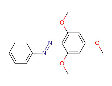 Molecular Structure of 66547-15-7 (Diazene, phenyl(2,4,6-trimethoxyphenyl)-)
