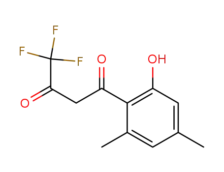 4,4,4-trifluoro-1-(2-hydroxy-4,6-dimethyl-phenyl)-butane-1,3-dione