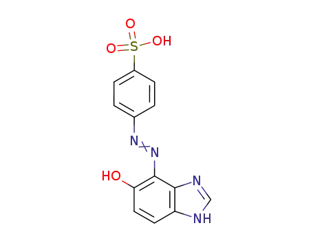 4-(5-Hydroxy-1H-benzoimidazol-4-ylazo)-benzenesulfonic acid