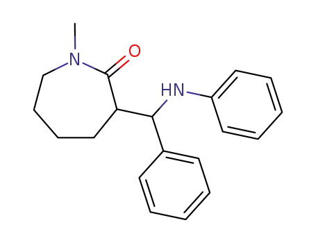 1-Methyl-3-(phenyl-phenylamino-methyl)-azepan-2-one