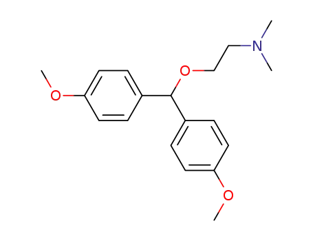 [2-(4,4'-dimethoxy-benzhydryloxy)-ethyl]-dimethyl-amine