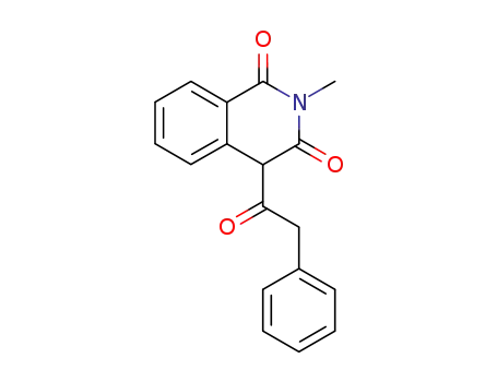 2-methyl-4-phenylacetyl-4<i>H</i>-isoquinoline-1,3-dione