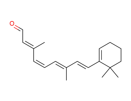 2,4,6,8-Nonatetraenal, 9-(6,6-dimethyl-1-cyclohexen-1-yl)-3,7-dimethyl-,
(E,E,Z,E)-