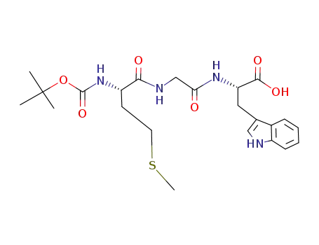 tert-butyloxycarbonylmethionyl-glycyl-tryptophan