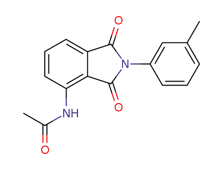 N-[2-(3-methylphenyl)-1,3-dioxo-2,3-dihydro-1H-isoindol-4-yl]acetamide