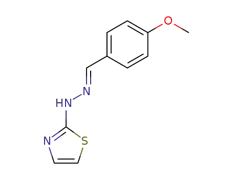 4-methoxy-benzaldehyde-thiazol-2-ylhydrazone