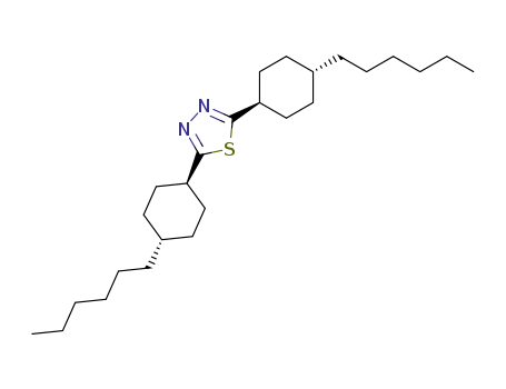 2,5-Bis-(4-hexyl-cyclohexyl)-[1,3,4]thiadiazole