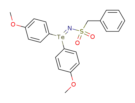 N-(benzylsulfonyl)di(p-methoxyphenyl)tellurimide