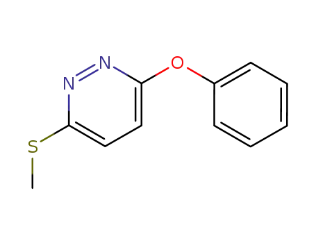 3-methylsulfanyl-6-phenoxy-pyridazine