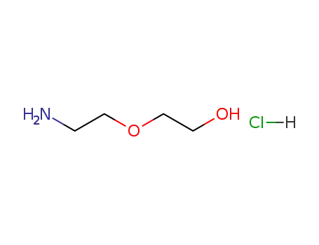 Molecular Structure of 40321-53-7 (2-(2-aminoethoxy)ethanol hydrochloride)