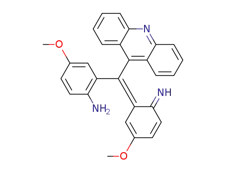 2-[acridin-9-yl-(6-imino-3-methoxy-cyclohexa-2,4-dienylidene)-methyl]-4-methoxy-aniline