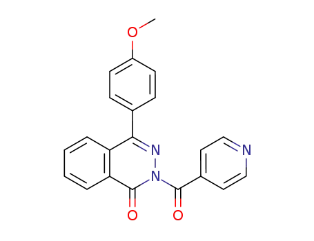 2-isonicotinoyl-4-(4-methoxy-phenyl)-2<i>H</i>-phthalazin-1-one