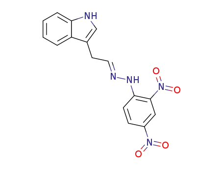 Molecular Structure of 30467-58-4 (indol-3-yl-acetaldehyde-(2,4-dinitro-phenylhydrazone))