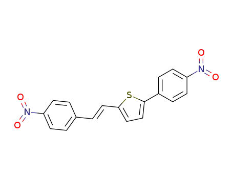 Thiophene, 2-(4-nitrophenyl)-5-[2-(4-nitrophenyl)ethenyl]-