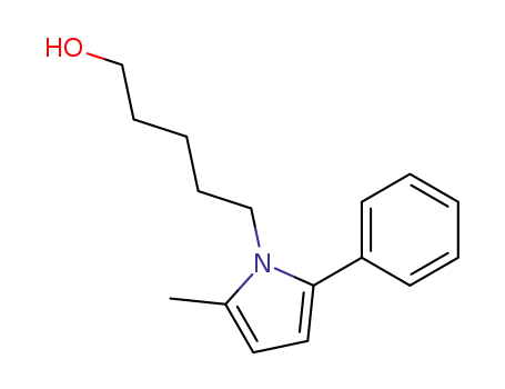 5-(2-methyl-5-phenyl-pyrrol-1-yl)-pentan-1-ol