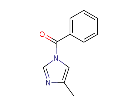 Molecular Structure of 120323-15-1 (1-benzoyl-4-methyl-1<i>H</i>-imidazole)