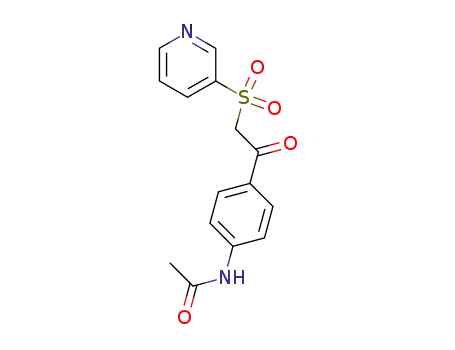 acetic acid-[4-(pyridine-3-sulfonylacetyl)-anilide]