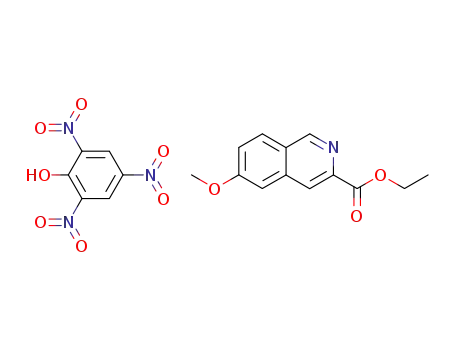6-methoxy-3-isoquinolinecarboxylic acid ethyl ester picrate