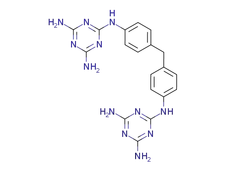 N~2~,N~2'~-[Methylenedi(4,1-phenylene)]di(1,3,5-triazine-2,4,6-triamine)