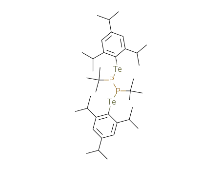 1,2-di-tert-butyl-1,2-bis<(2,4,6-triisopropylphenyl)telluro>diphosphane
