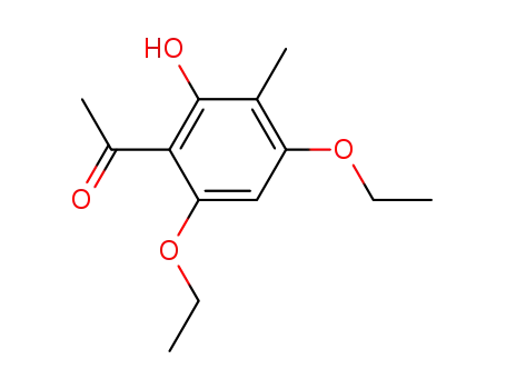 1-(4,6-diethoxy-2-hydroxy-3-methyl-phenyl)-ethanone