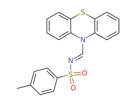 <i>N</i>-phenothiazin-10-ylmethylene-toluene-4-sulfonamide