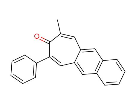 7-methyl-9-phenyl-cyclohepta[<i>b</i>]naphthalen-8-one