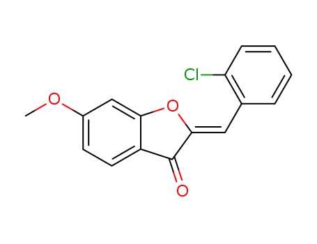 2-(2-chloro-benzylidene)-6-methoxy-benzofuran-3-one