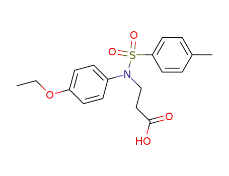<i>N</i>-(4-ethoxy-phenyl)-<i>N</i>-(toluene-4-sulfonyl)-β-alanine