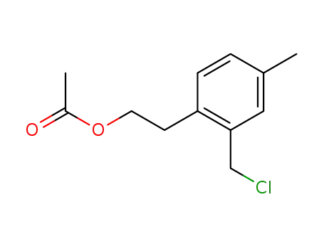 acetic acid-(2-chloromethyl-4-methyl-phenethyl ester)