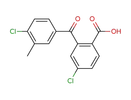 4-chloro-2-(4-chloro-3-methyl-benzoyl)-benzoic acid