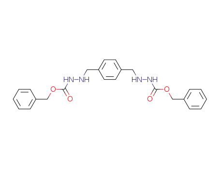 Molecular Structure of 102956-12-7 (3,3'-<i>p</i>-xylylene-bis-carbazic acid dibenzyl ester)