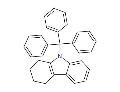 Molecular Structure of 103271-55-2 (9-trityl-1,2,3,4-tetrahydro-carbazole)