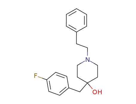 4-(4-fluoro-benzyl)-1-phenethyl-piperidin-4-ol