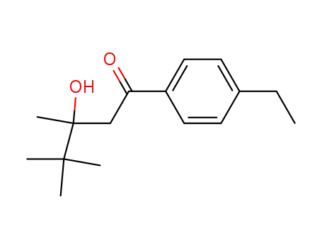1-(4-ethyl-phenyl)-3-hydroxy-3,4,4-trimethyl-pentan-1-one