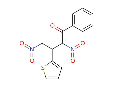 2,4-dinitro-1-phenyl-3-[2]thienyl-butan-1-one