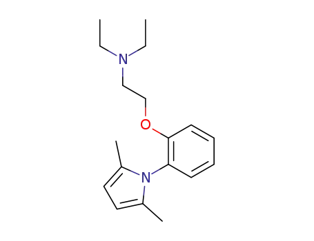1-[2-(2-diethylamino-ethoxy)-phenyl]-2,5-dimethyl-pyrrole