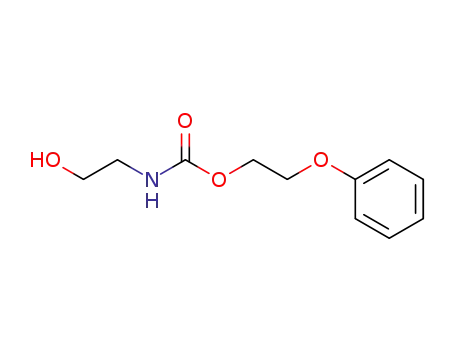 Molecular Structure of 30751-38-3 ((2-hydroxy-ethyl)-carbamic acid-(2-phenoxy-ethyl ester))