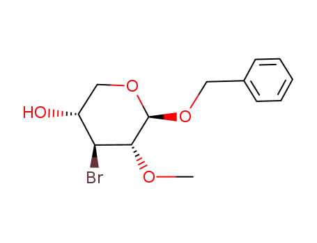 Benzyl 3-bromo-3-deoxy-2-O-methyl-β-D-xylopyranoside