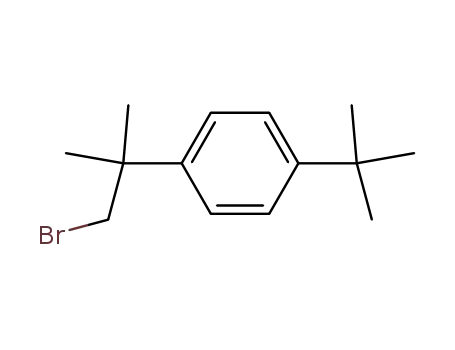 1-(bromo-<i>tert</i>-butyl)-4-<i>tert</i>-butyl-benzene