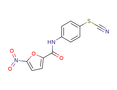 5-nitro-furan-2-carboxylic acid-(4-thiocyanato-anilide)