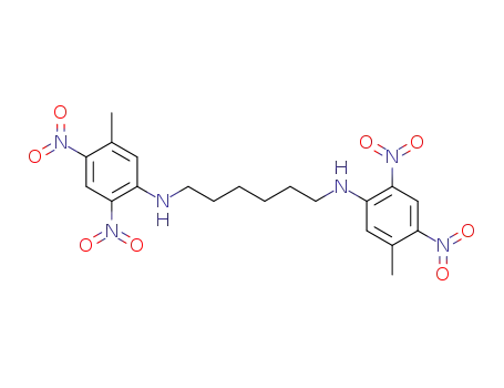 <i>N</i>,<i>N</i>'-bis-(5-methyl-2,4-dinitro-phenyl)-hexanediyldiamine