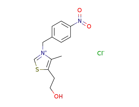 Thiazolium, 5-(2-hydroxyethyl)-4-methyl-3-[(4-nitrophenyl)methyl]-,
chloride