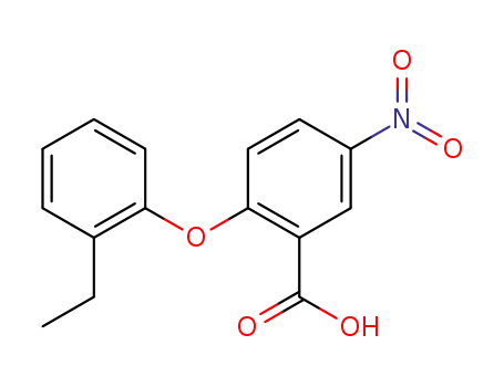 2-(2-ethyl-phenoxy)-5-nitro-benzoic acid