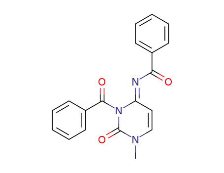 3-benzoyl-4-benzoylimino-1-methyl-3,4-dihydro-1<i>H</i>-pyrimidin-2-one