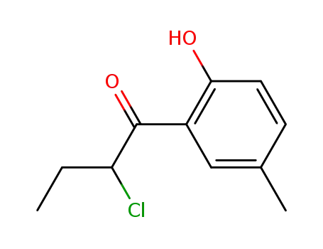 2-chloro-1-(2-hydroxy-5-methyl-phenyl)-butan-1-one